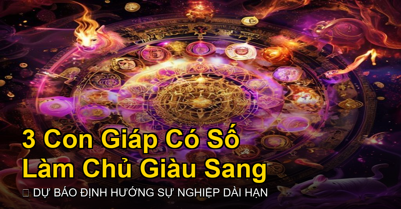 Top 3 Con Giáp Sinh Ra Để Làm Chủ: Khơi Bản Lĩnh Dẫn Đầu, Bứt Phá Quy Mô Sự Nghiệp