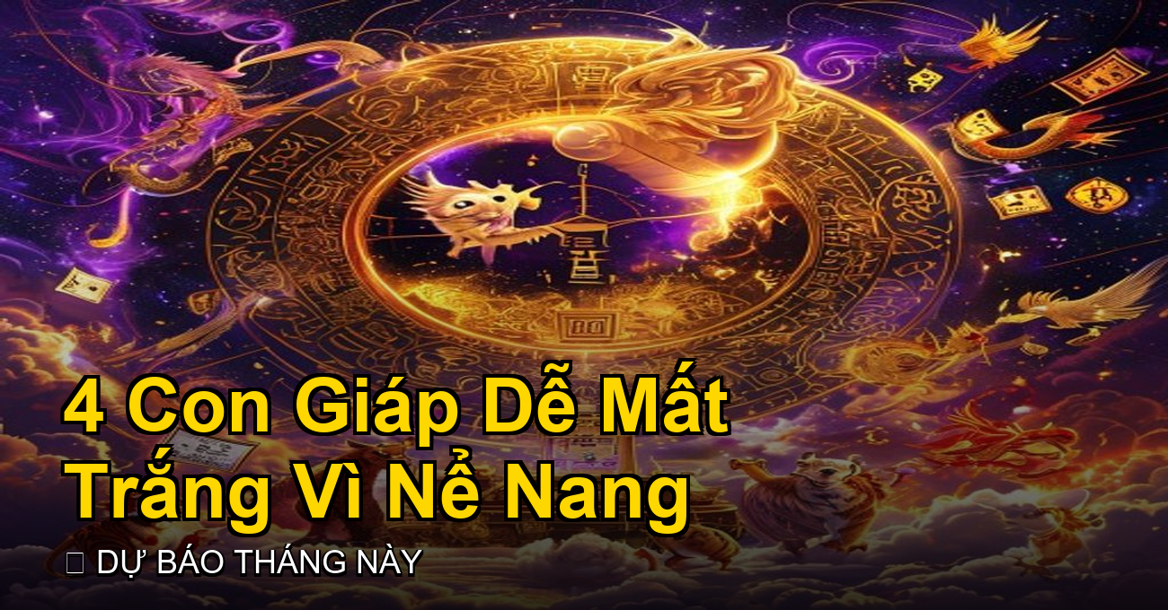 Tiền Bạc Phân Minh, Ái Tình Dứt Khoát: 4 Con Giáp Cần Tỉnh Táo Kẻo “Mất Cả Tiền Lẫn Tình” Tháng Này