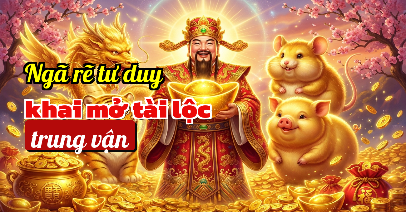 Dấu hiệu nào giúp nhóm tuổi Thủy và Kim khơi thông dòng chảy tài lộc trung vận?