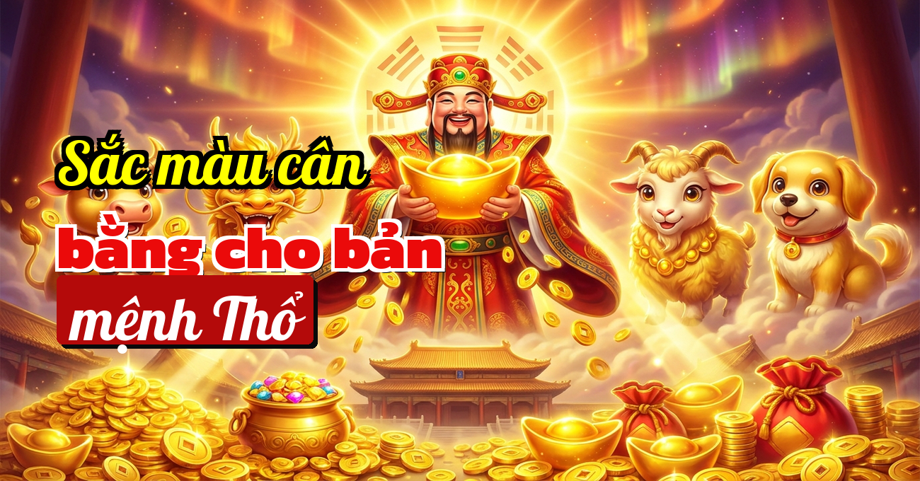 Bản mệnh hành Thổ nên chọn sắc màu nào để tìm lại sự sáng suốt tuần mới?