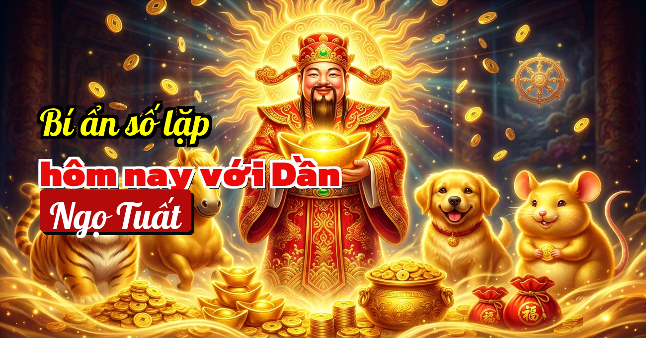 Dấu hiệu nào từ những con số lặp lại hôm nay đang gọi tên bạn?