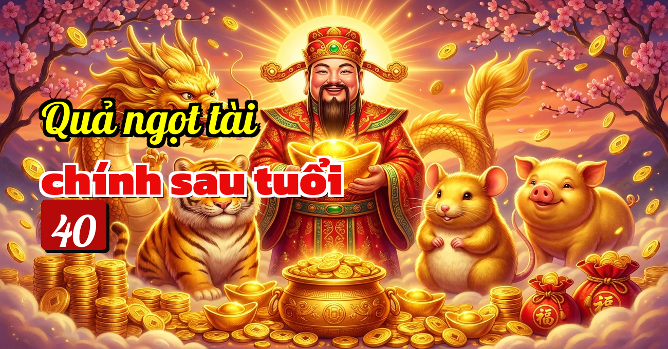 Vì sao 3 bản mệnh này thường chạm ngưỡng tự do tài chính sau tuổi 40?