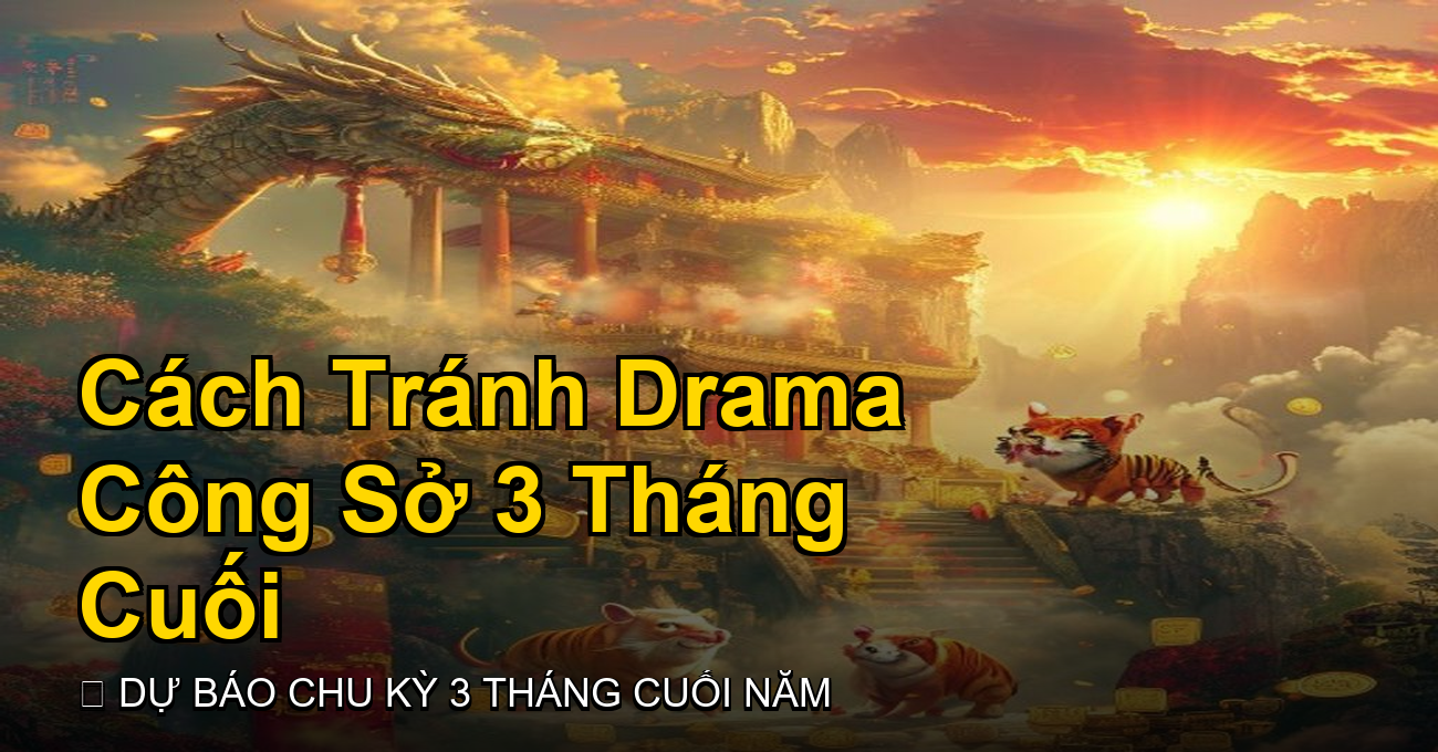 Hóa giải năng lượng tiêu cực nơi công sở: Bí quyết bảo vệ bản thân cho 3 con giáp hiền lành
